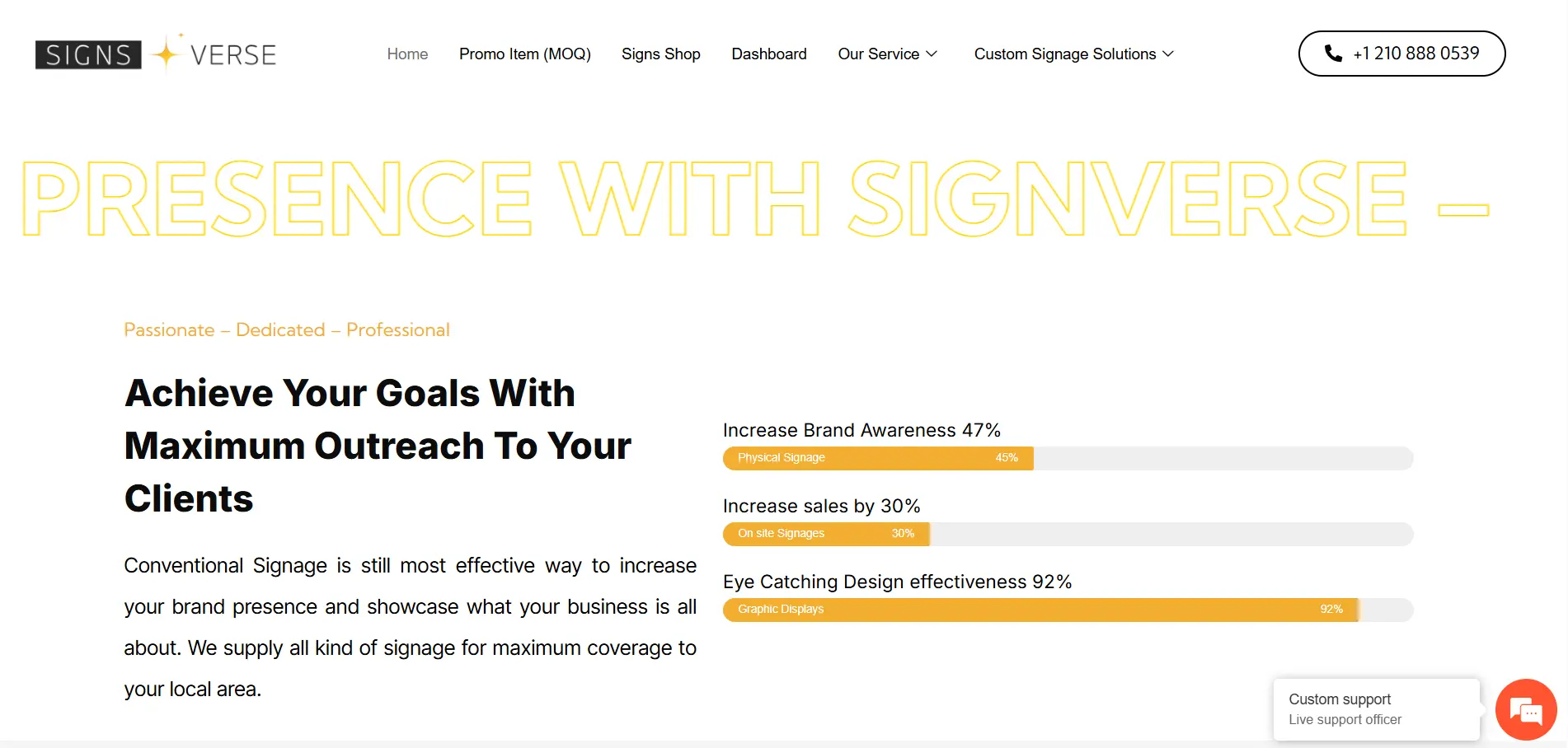 Custom business website developed by the best digital marketing agency in Pakistan