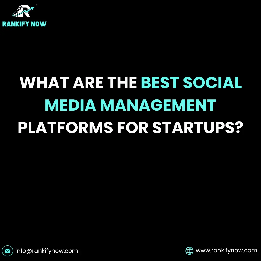 best social media management platforms for startups